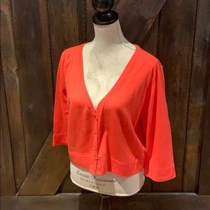 Salmon pink cardigan
